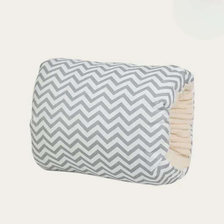Arm Nursing Pillow Slip-On Forearm Support Plush Lining