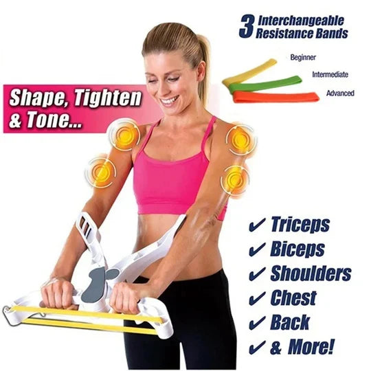 Arm & Shoulder Resistance Trainer Adjustable Resistance Ergonomic Grips