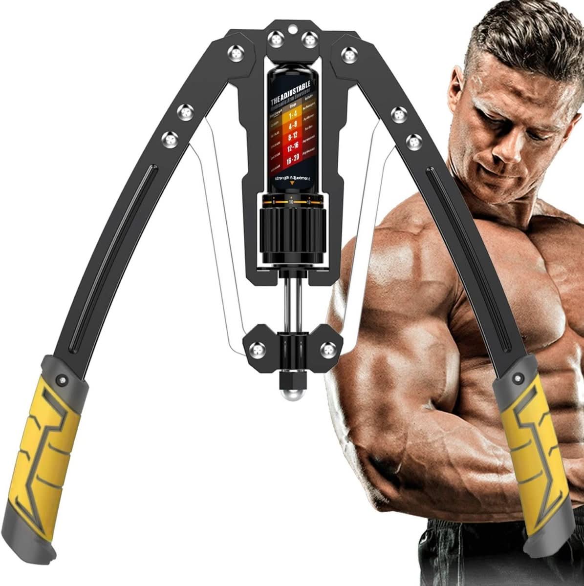 Arm Trainer Adjustable Hydraulic Resistance 22–441 Lb