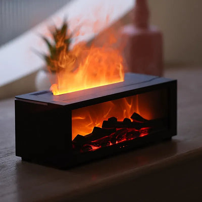 Aroma Diffuser Flameless 3D Flame & Mood Light