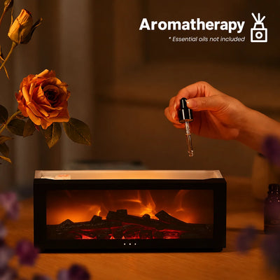 Aroma Diffuser Flameless 3D Flame & Mood Light