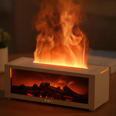 Aroma Diffuser Flameless 3D Flame & Mood Light