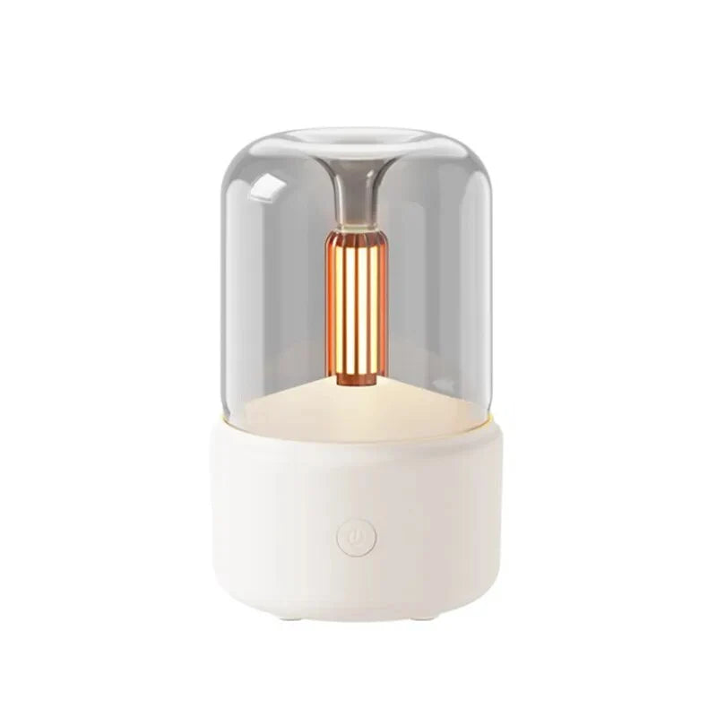 Aroma Diffuser & Humidifier 2-In-1 Ultrasonic Candlelight
