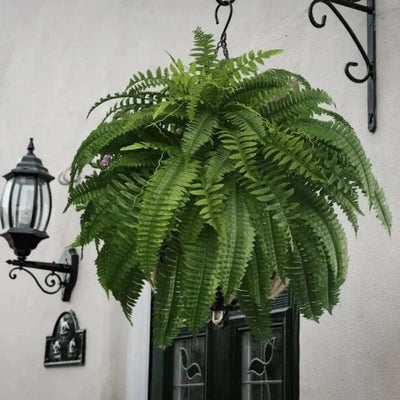 Artificial Boston Fern UV-Resistant Indoor & Outdoor 18-22 Inch