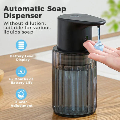Automatic Soap Dispenser Touchless USB-C Rechargeable & Refillable