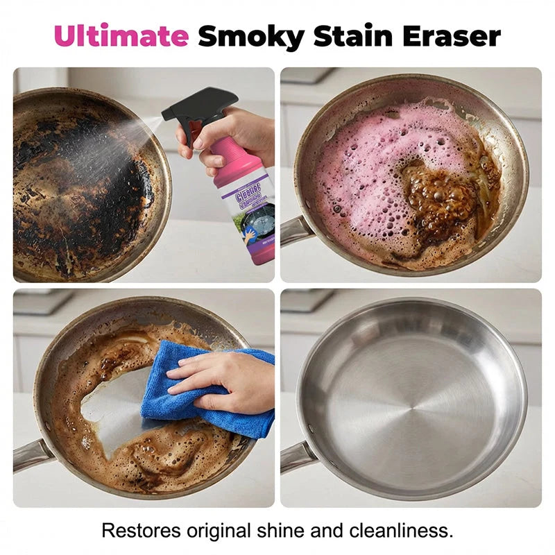 BBQ Grill Cleaner Spray Dissolves Burnt-On Grease
