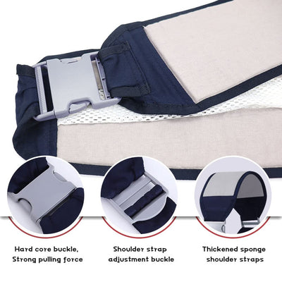 Baby Carrier Breathable Mesh Adjustable Fit One-Click Fastening