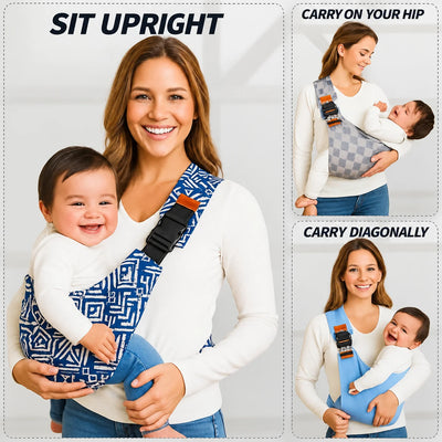 Baby Carrier One-Shoulder Adjustable Buckle Hands-Free