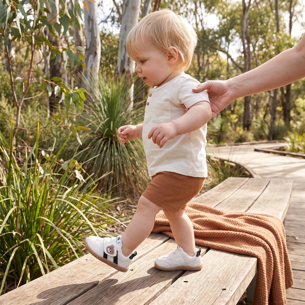 Baby First Walker Shoes Flexible Non-Slip Sole Breathable Upper