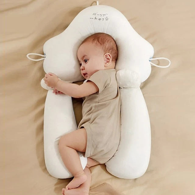 Baby Sleep Pillow Adjustable Memory Foam Double-Sided Cover