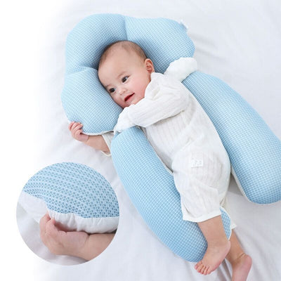 Baby Sleep Pillow Adjustable Memory Foam Double-Sided Cover