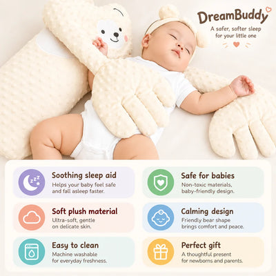 Baby Sleep Plush Rhythmic Patting 3 Modes USB Rechargeable