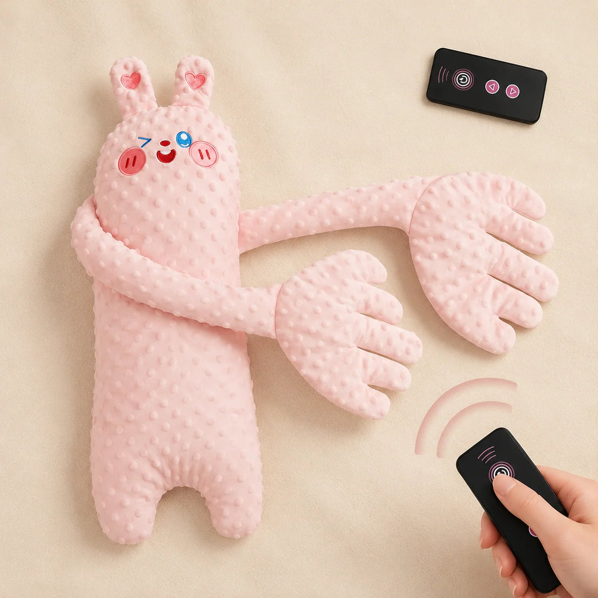 Baby Sleep Plush Rhythmic Patting 3 Modes USB Rechargeable