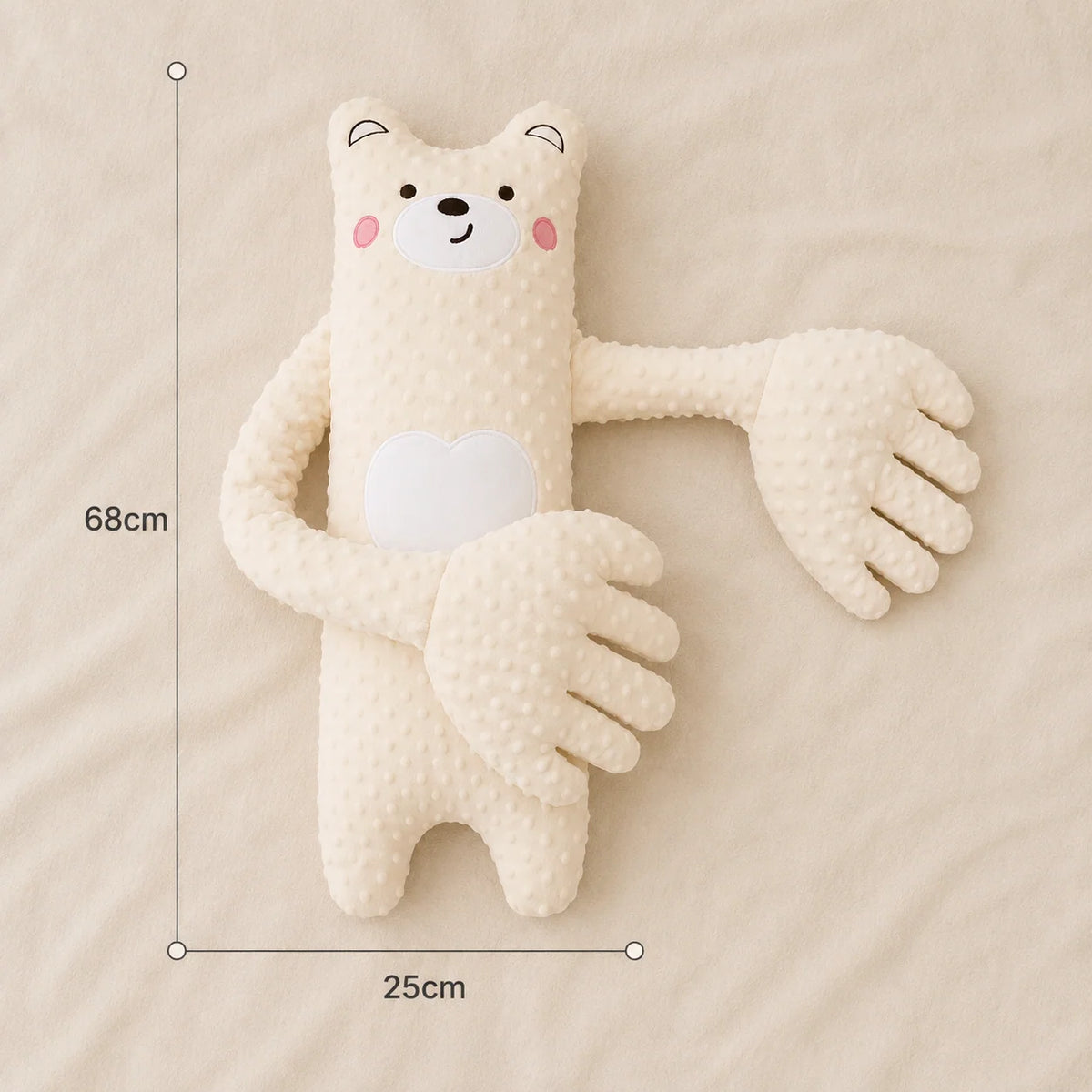 Baby Sleep Plush Rhythmic Patting 3 Modes USB Rechargeable