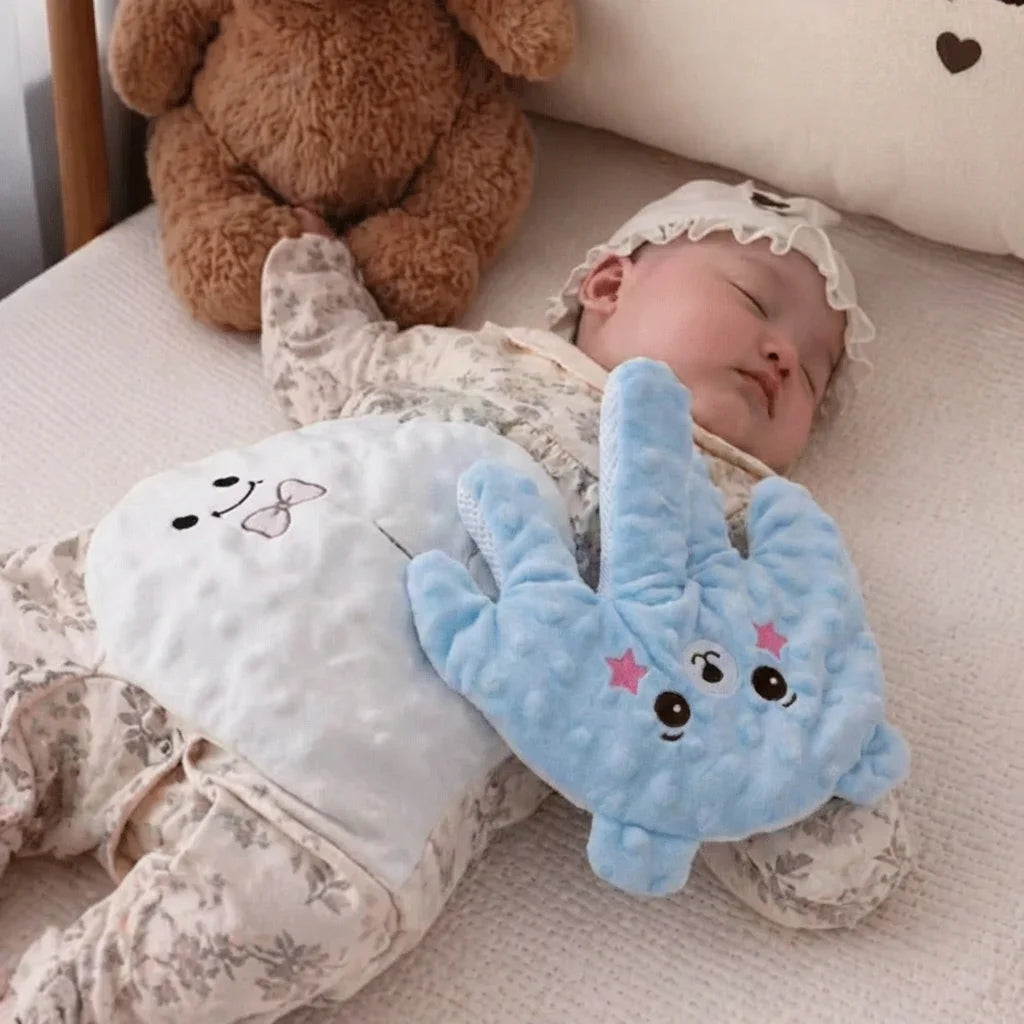 Baby Sleep Soother Plush Bear Rhythmic Patting Battery-Powered
