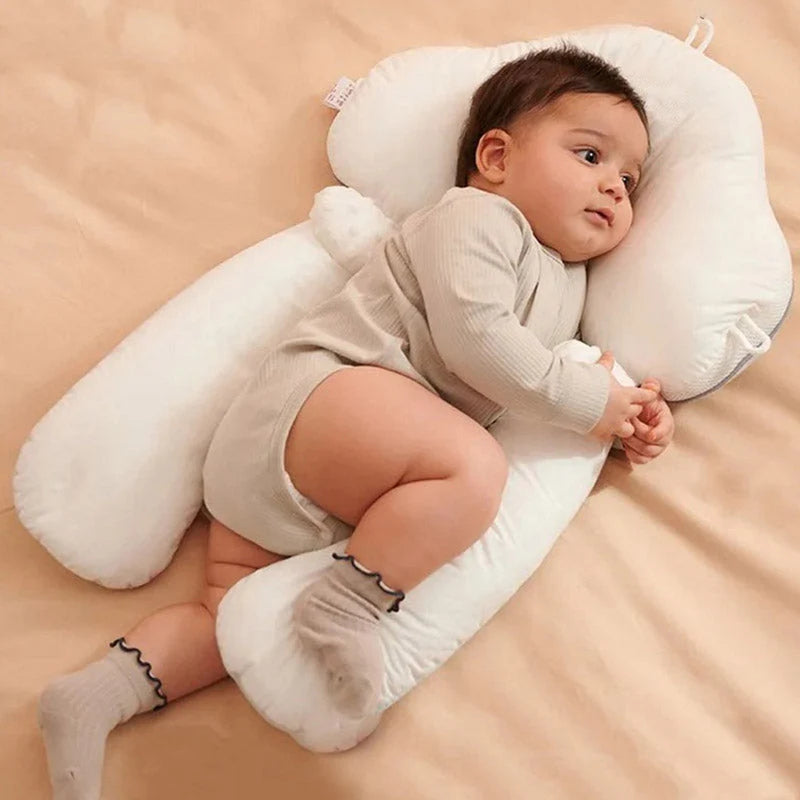 Baby Sleeping Pillow Ergonomic Memory Foam Adjustable Support