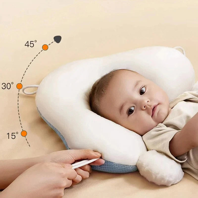Baby Sleeping Pillow Ergonomic Memory Foam Adjustable Support