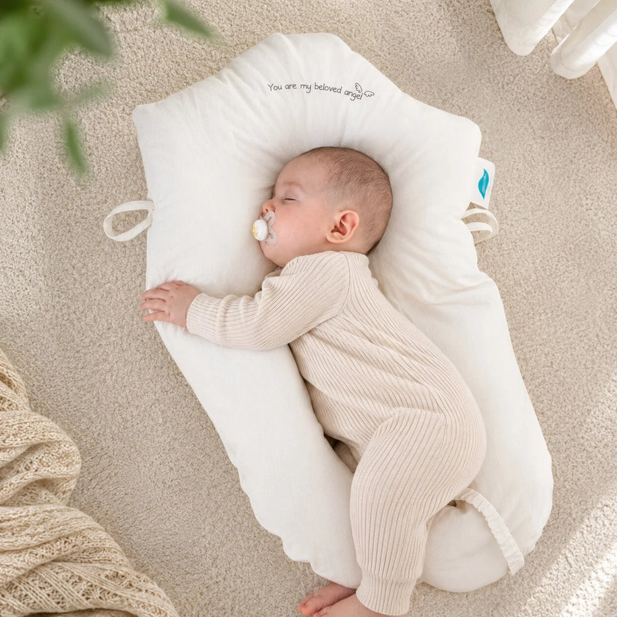 Baby Support Pillow Side Bolsters & Head Recess