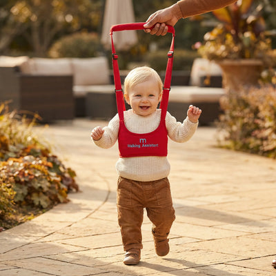 Baby Walking Harness Adjustable Chest Support Hands-Free Assistance
