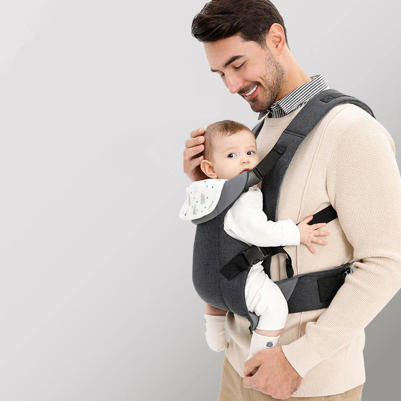 Baby Wrap Carrier Three Carry Positions M-Position Leg Support