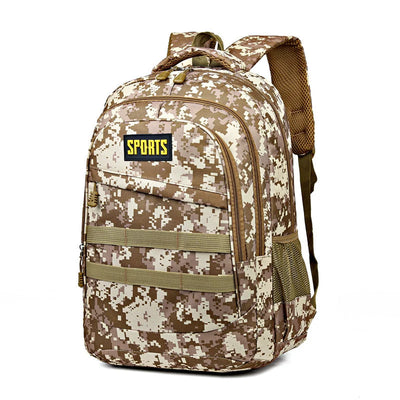 Backpack Tactical Design Padded Laptop Sleeve Expandable Bottle Pockets