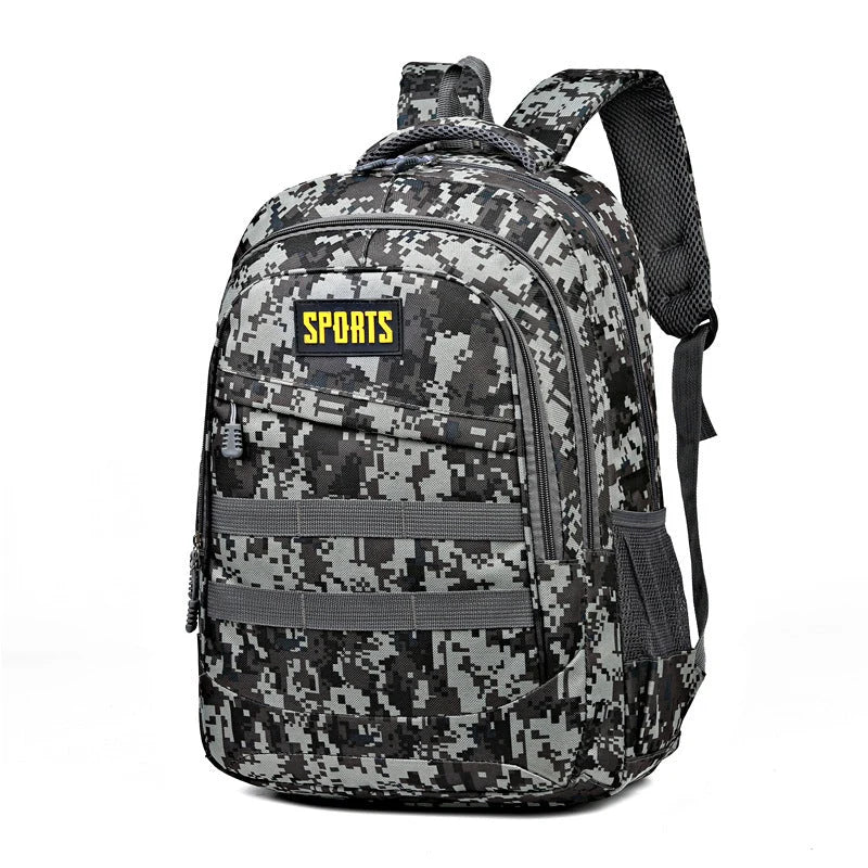 Backpack Tactical Design Padded Laptop Sleeve Expandable Bottle Pockets