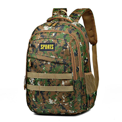 Backpack Tactical Design Padded Laptop Sleeve Expandable Bottle Pockets