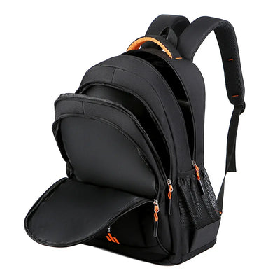 Backpack Water-Repellent Oxford Padded Laptop Sleeve USB Port