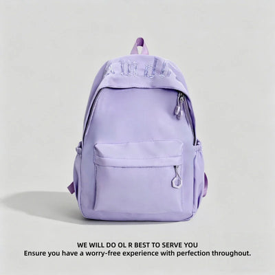Backpack Water-Resistant Ergonomic Straps Multiple Pockets