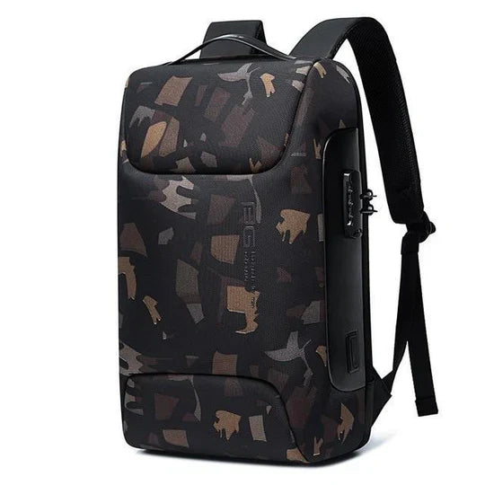 Backpack Waterproof Coded Lock Hidden Pocket