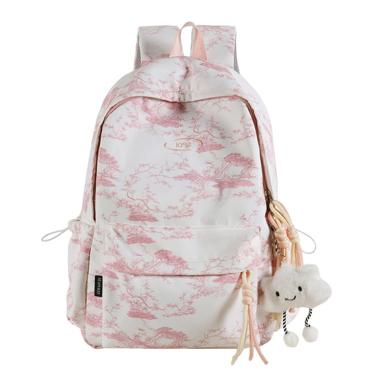 Backpack Weather-Resistant Padded Adjustable Straps Laptop Compartment