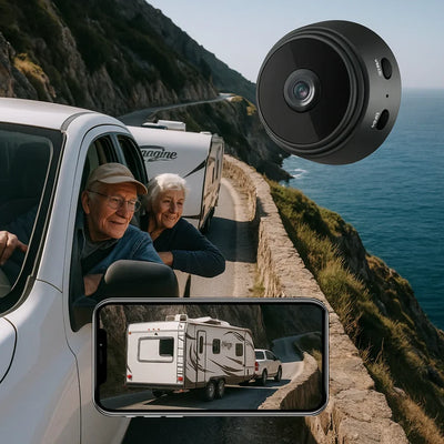 Backup Camera Wireless 720P Night Vision Magnetic Mount