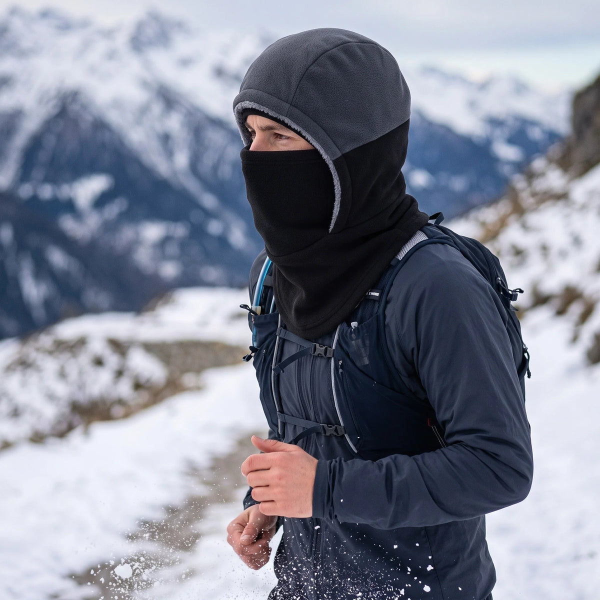 Balaclava One-Piece Windproof Knit