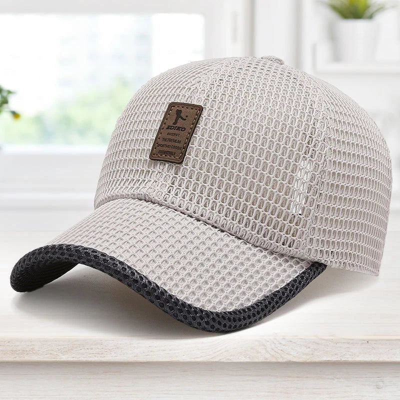 Baseball Cap Breathable Mesh & Quick-Drying Adjustable Strap