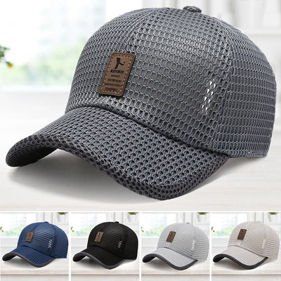 Baseball Cap Breathable Mesh Quick-Drying Adjustable Strap