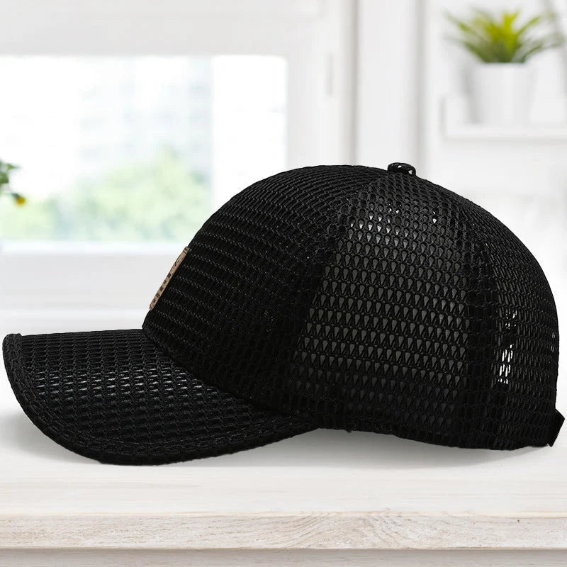 Baseball Cap Breathable Mesh Quick-Drying Adjustable Strap