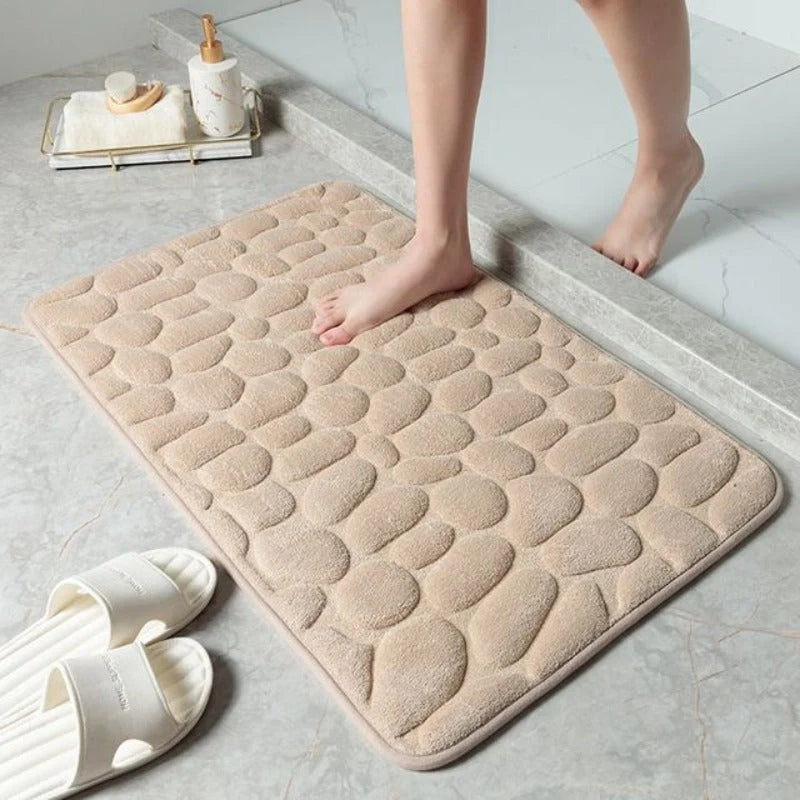 Bath Mat Memory Foam Non-Slip & Quick-Drying
