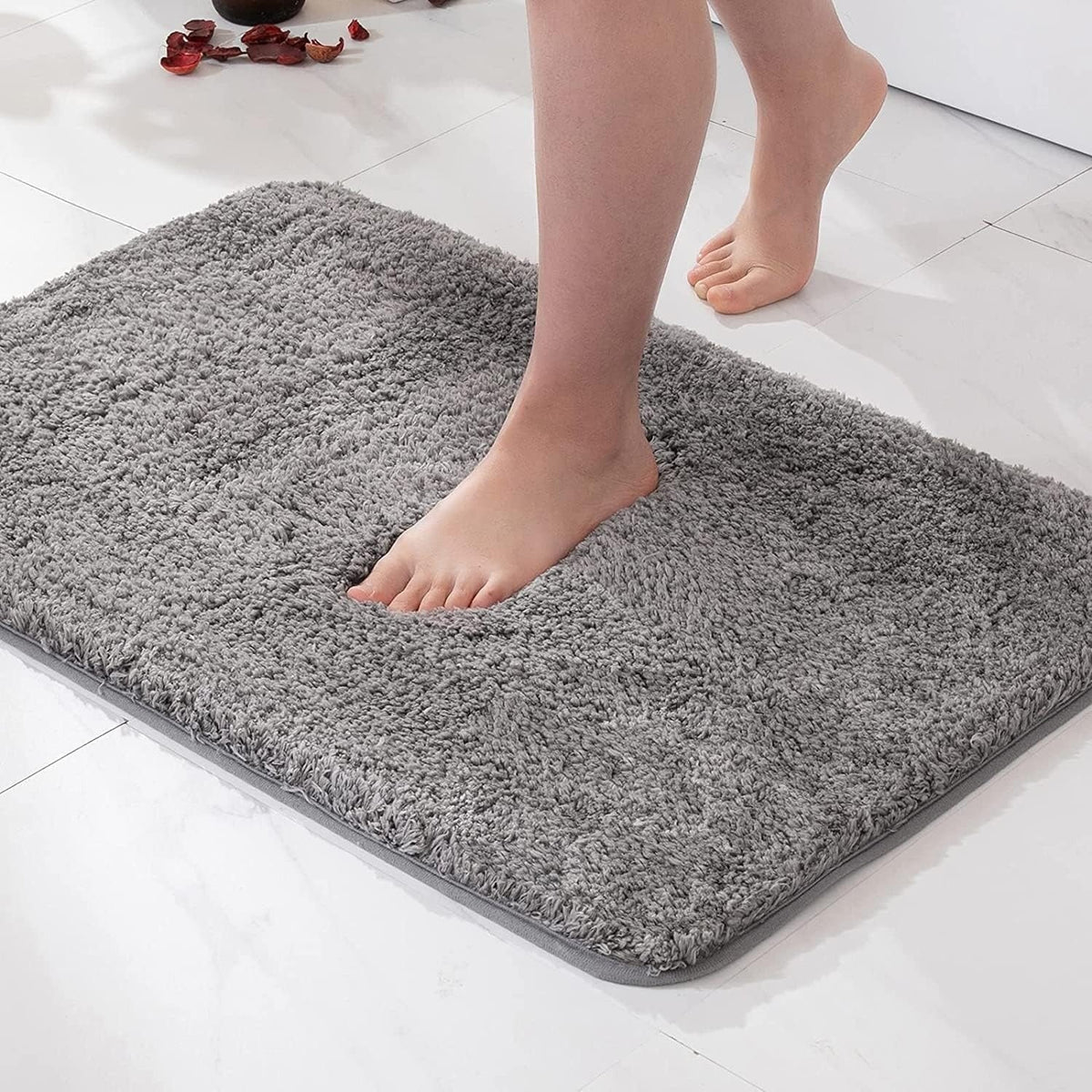 Bath Mat Slip-Resistant Highly Absorbent & Machine Washable