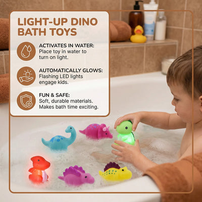 Bath Toy Floating Color-Changing LED BPA-Free