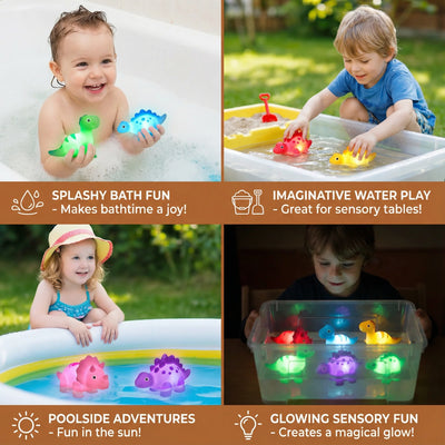 Bath Toy Floating Color-Changing LED BPA-Free
