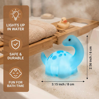 Bath Toy Floating Color-Changing LED BPA-Free