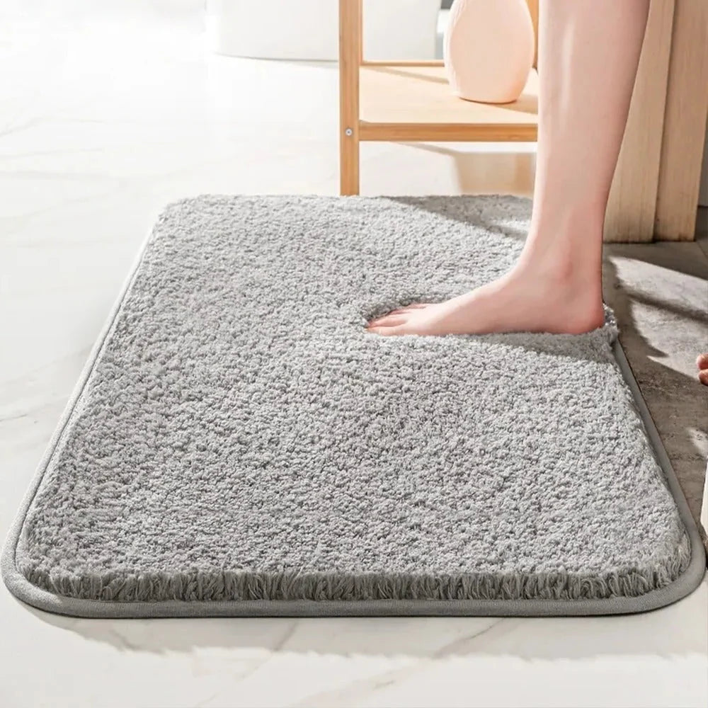 Bathroom Rug Thick Absorbent Non-Slip Machine Washable