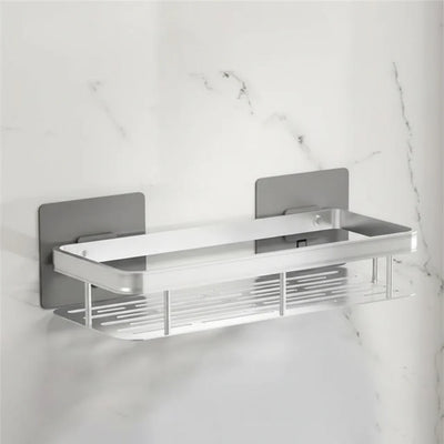 Bathroom Shelf Adhesive Drill-Free Space-Saving Storage