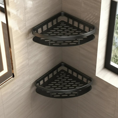 Bathroom Shelf Adhesive Drill-Free Space-Saving Storage