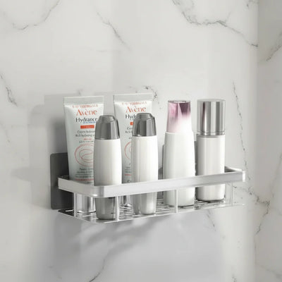 Bathroom Shelf Adhesive Drill-Free Space-Saving Storage