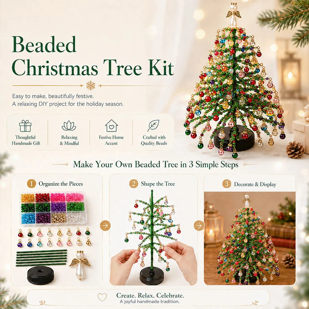 Beaded Tree Craft Kit Warm Light String