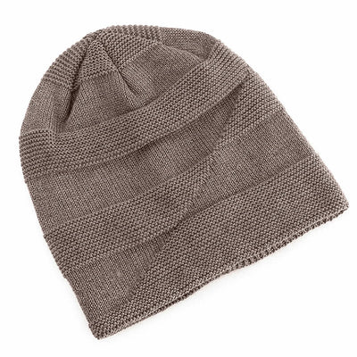 Beanie Fleece-Lined Knitted Slouchy Fit Unisex