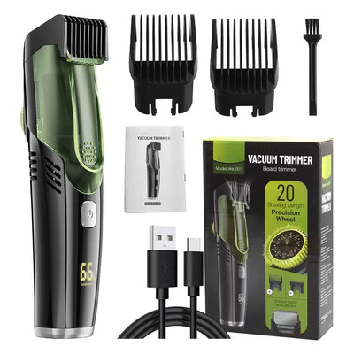 Beard Trimmer Hair Catcher & Length Dial USB-C Rechargeable