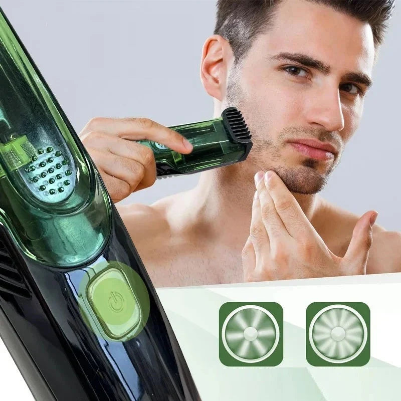 Beard Trimmer Integrated Hair Catcher Length Dial USB-C Rechargeable