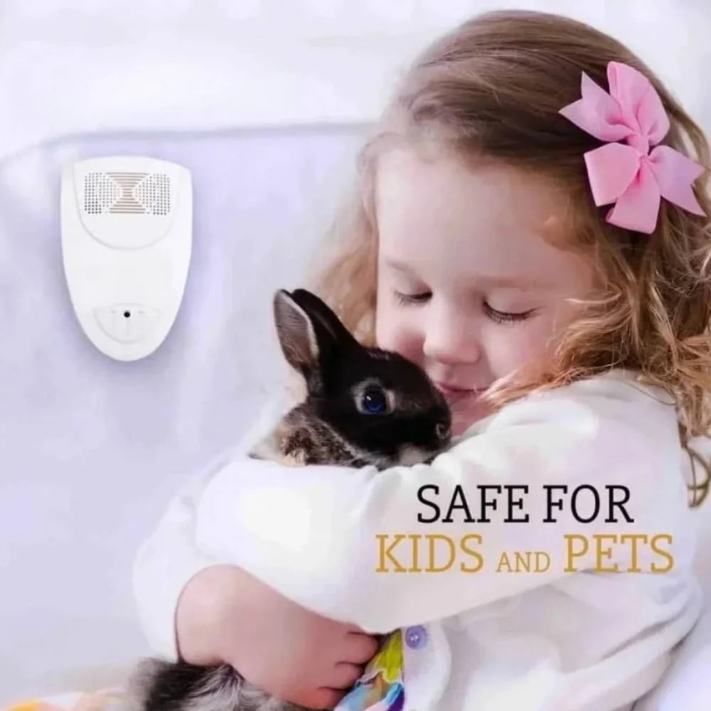 Bed Bug Repeller Ultrasonic Plug-In Chemical-Free